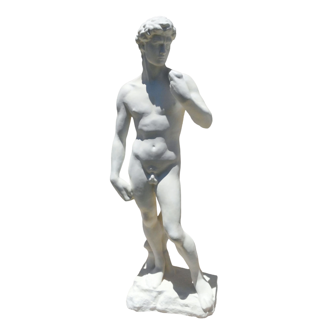 Hand-carved replica of Michelangelo&rsquo;s David